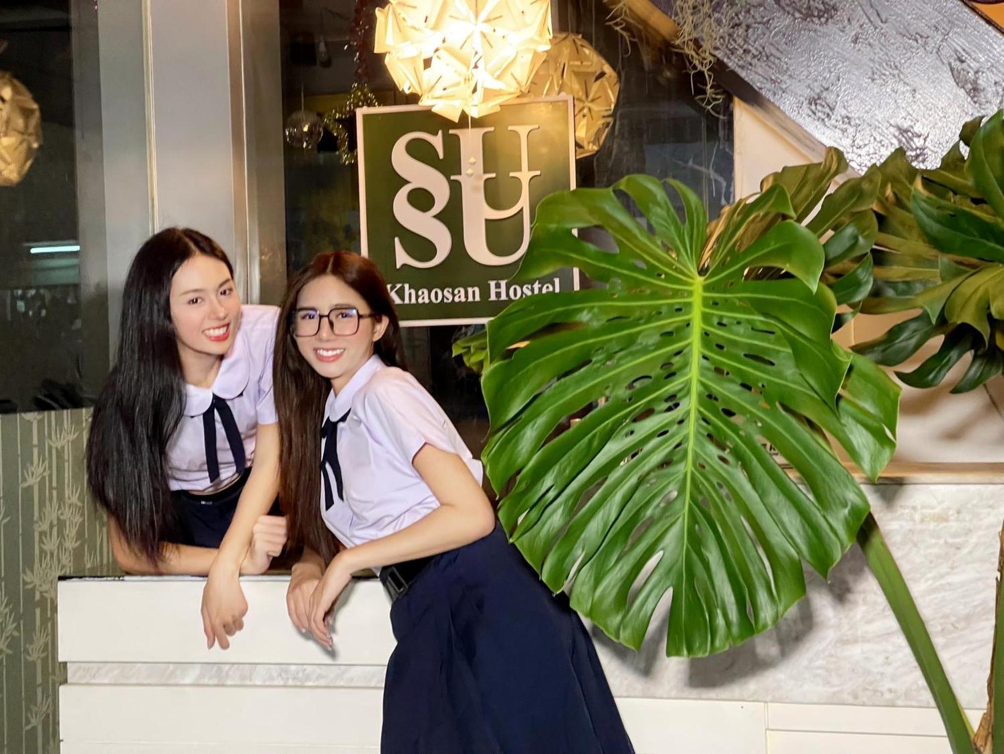 Susu Khaosan Hostel Bangkok Bagian luar foto