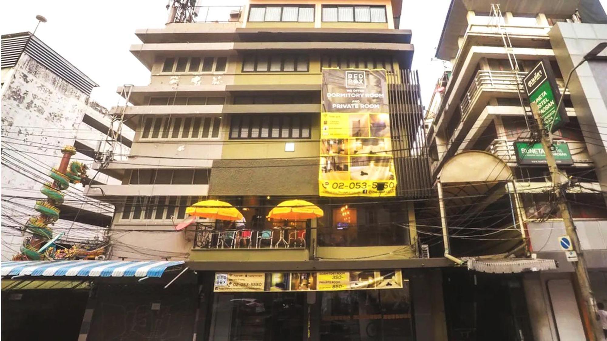 Susu Khaosan Hostel Bangkok Bagian luar foto